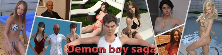 Demon Boy Saga — cover